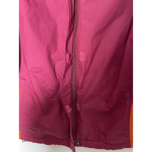 WOMEN COLUMBIA INTERCHANGE JACKET OUTER LINED SHELL OMNI SHIELD HOOD SKI RAIN L - Picture 10 of 16